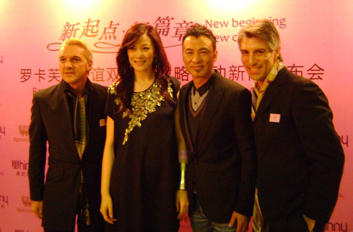 Event Royal Cover Shanghai with actors Qi Qi and Simon Yam and Massimo Nanni